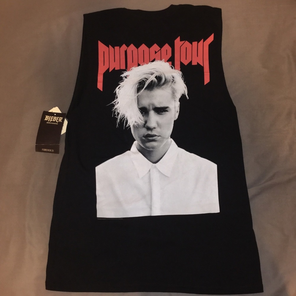 PURPOSE TOUR MERCH Justin bieber muscle tee